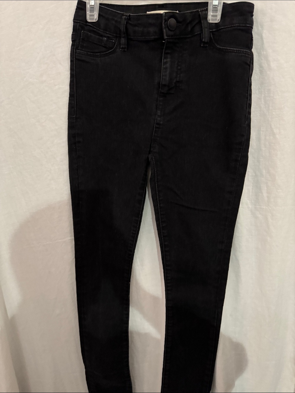 refuge Black Skinny High-Rise Jeans